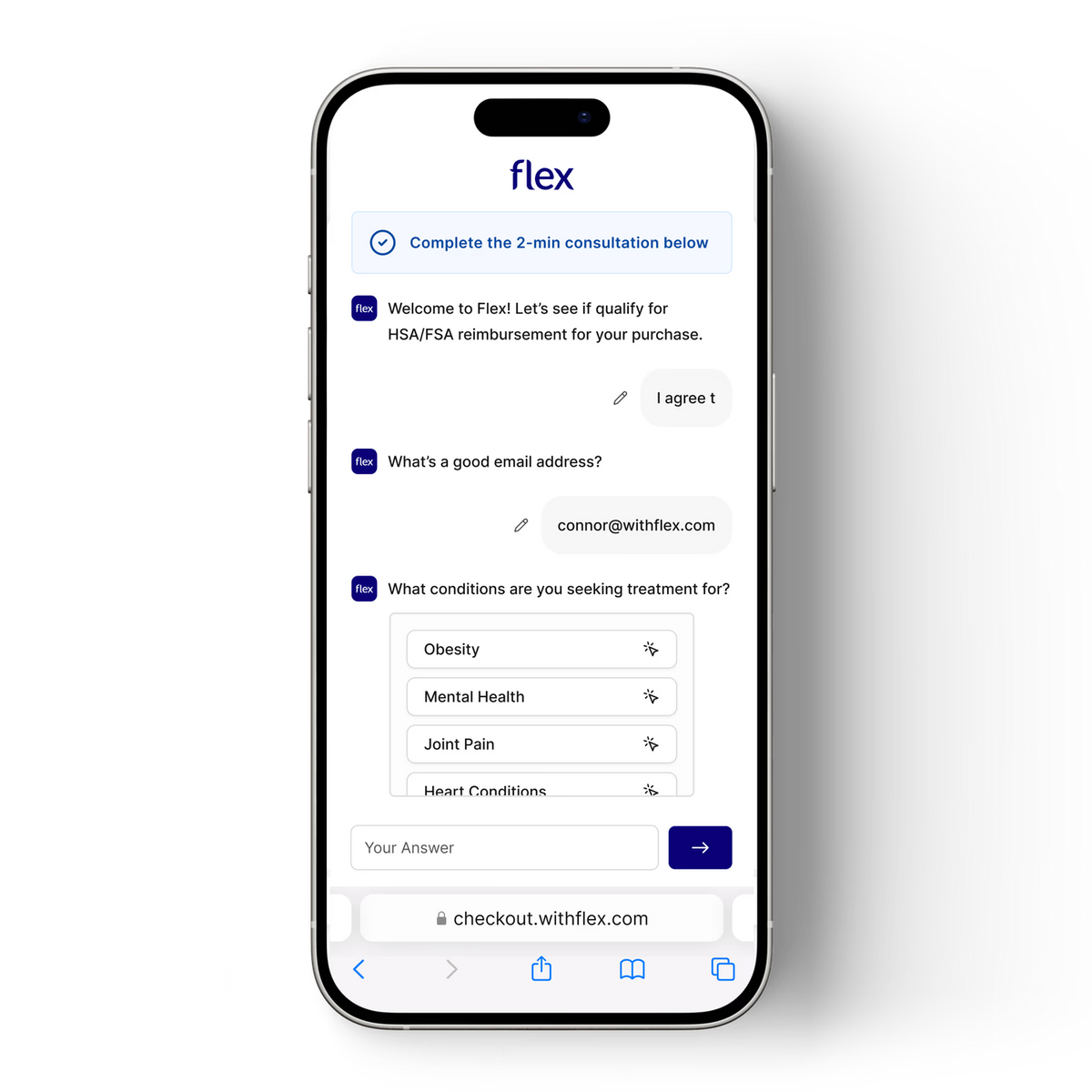 Get a Letter of Medical Necessity issued by Flex for a Papaya Pillow HSA/FSA claim